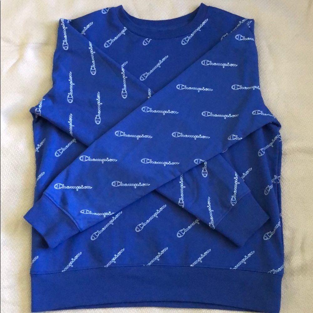 Champion All Over Print Sweatshirt